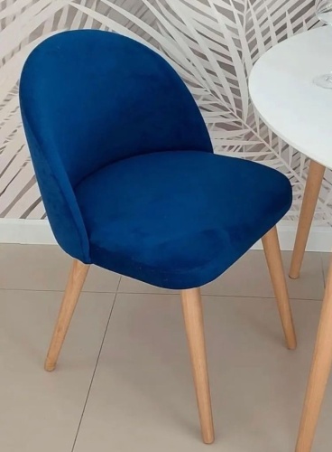 Стул NED Барокко A306Q, 85x50x50 см, синий
