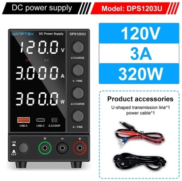 Блок питания Wanptek DPS1203U, импульсный, одноканальный