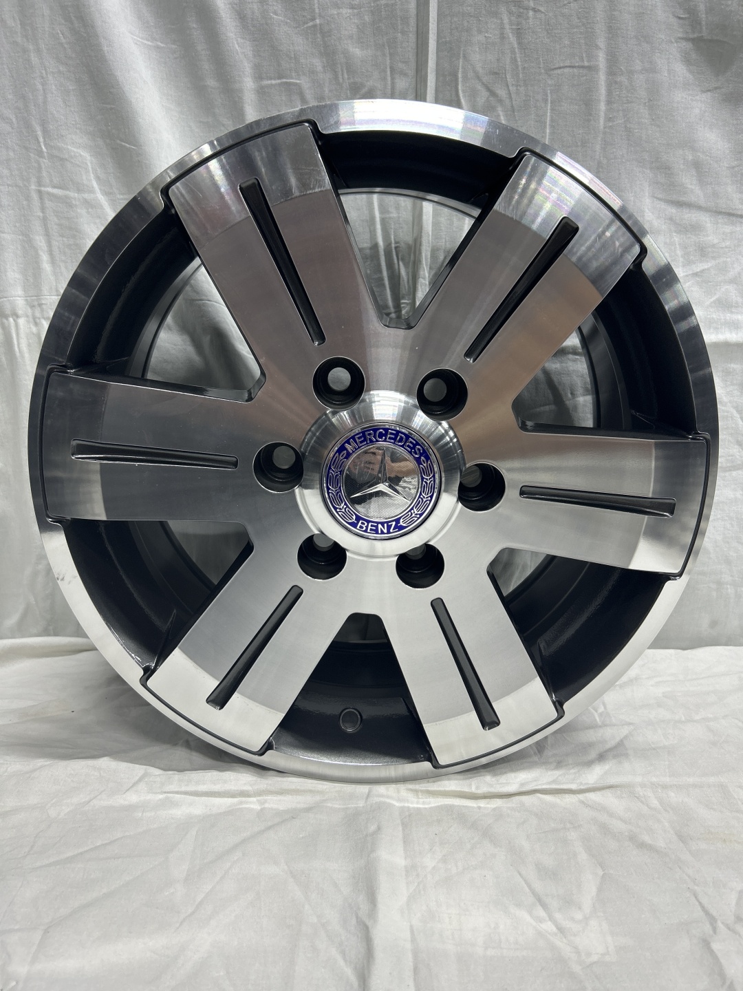 SSM 45679 7x16/6x130 D84.1 ET55 серый, серебристый