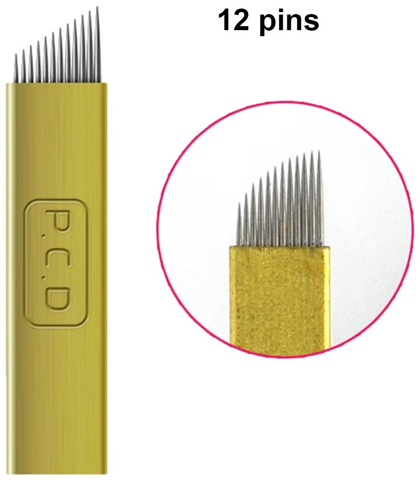 PCD иглы 12 Pins 5 шт