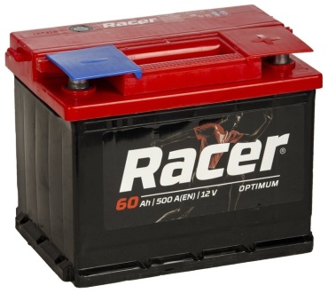 Racer Optimum 6CT-60Ah +/-