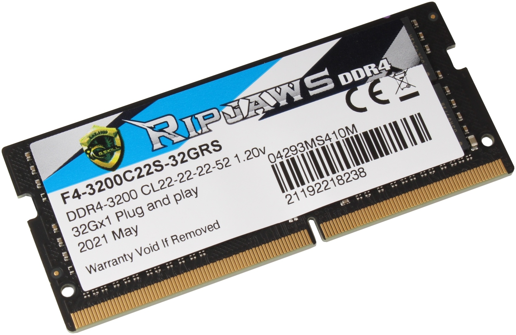 Оперативная память G.SKILL RipJaws SO-DIMM 32Gb