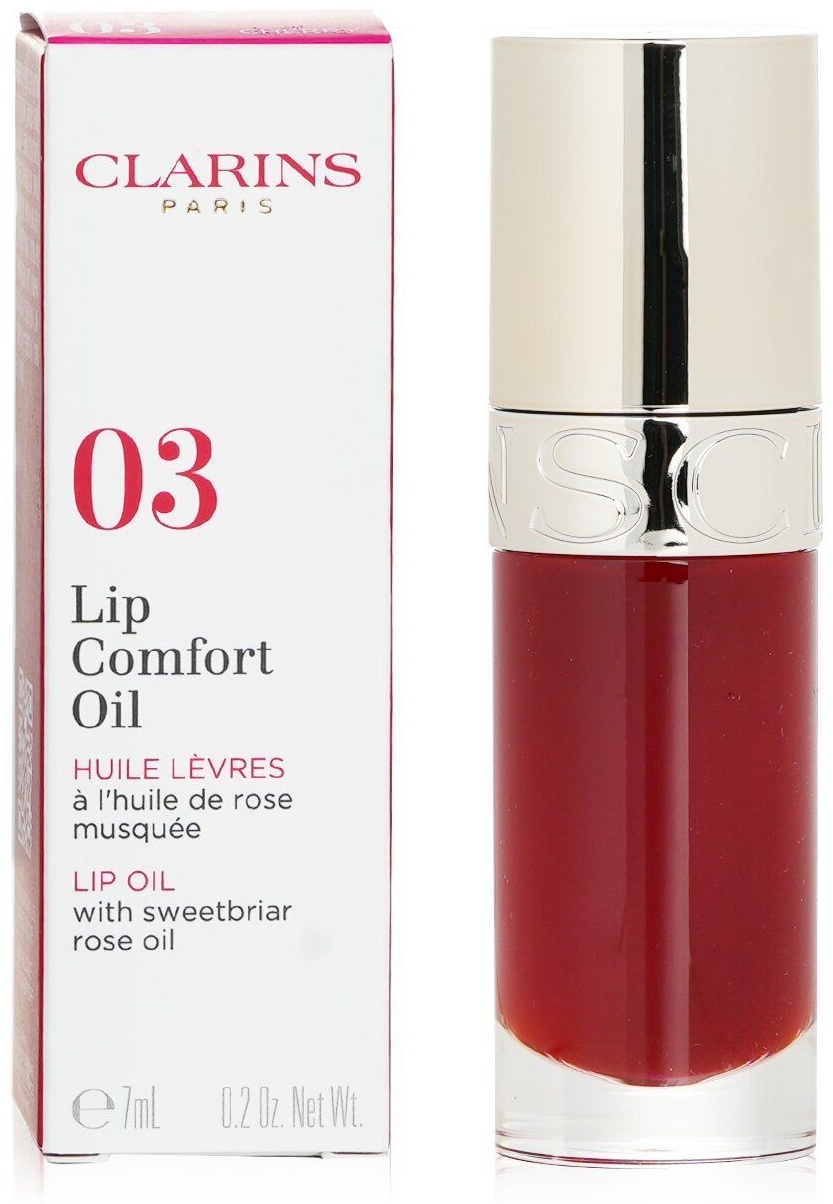 Купить Clarins масло Lip Comfort Oil 03 7 мл в Алматы – Магазин на Kaspi.kz