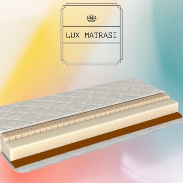 Матрас LUX MATRASI Пена зима лето 40, 185x215x40 см