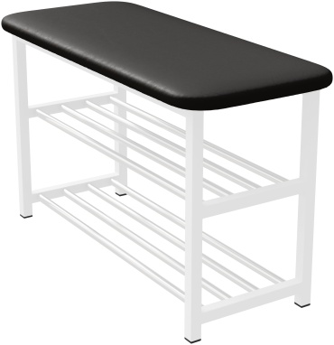 Обувница stulshop 90x30x40 см, металл, ДСП