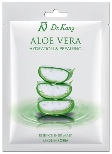 Маска для лица DR. KANG тканевая Успокаивающая Aloe Vera Hydration Repairing 1 шт