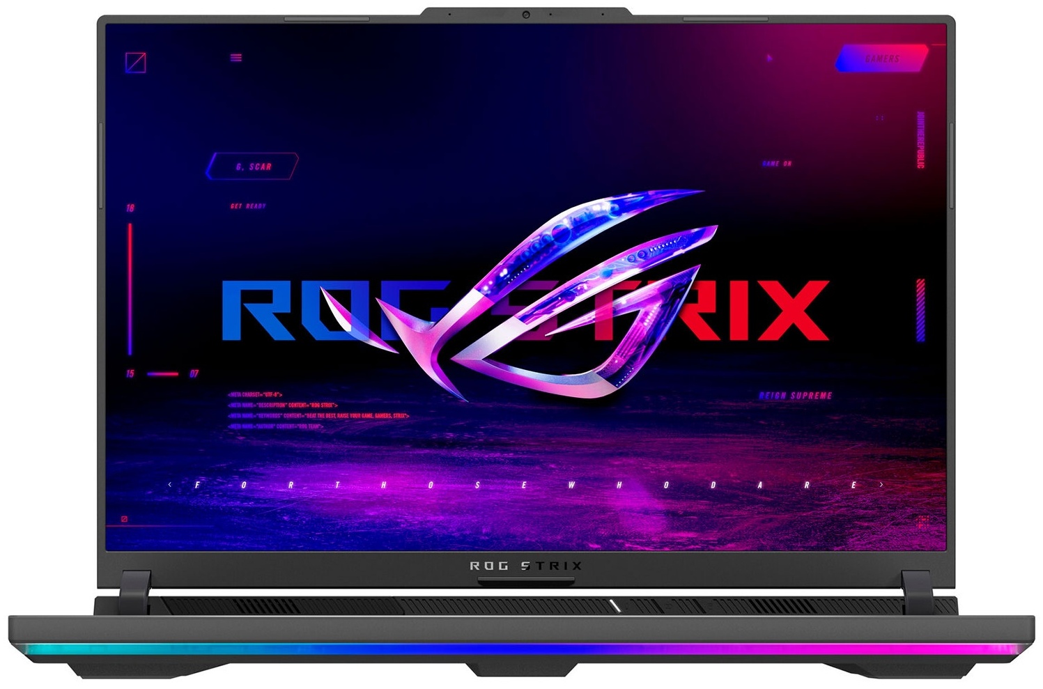 Ноутбук ASUS ROG Strix G16 16" / 16 Гб / SSD 512 Гб / Win 11 / G614JU-N3092W / 90NR0CC1-M00BC0