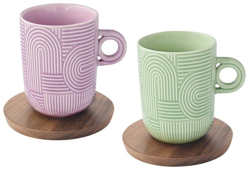 Набор кружек Easy Life (R2S) , 350 мл, фарфор, 2 шт.