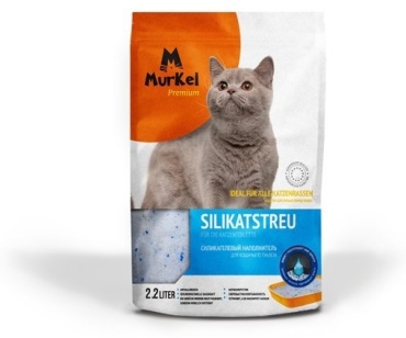 Murkel нейтральный силикагелевый комкующийся 2.2 л