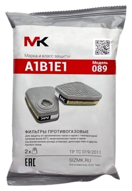 MK фильтр для респиратора, 089