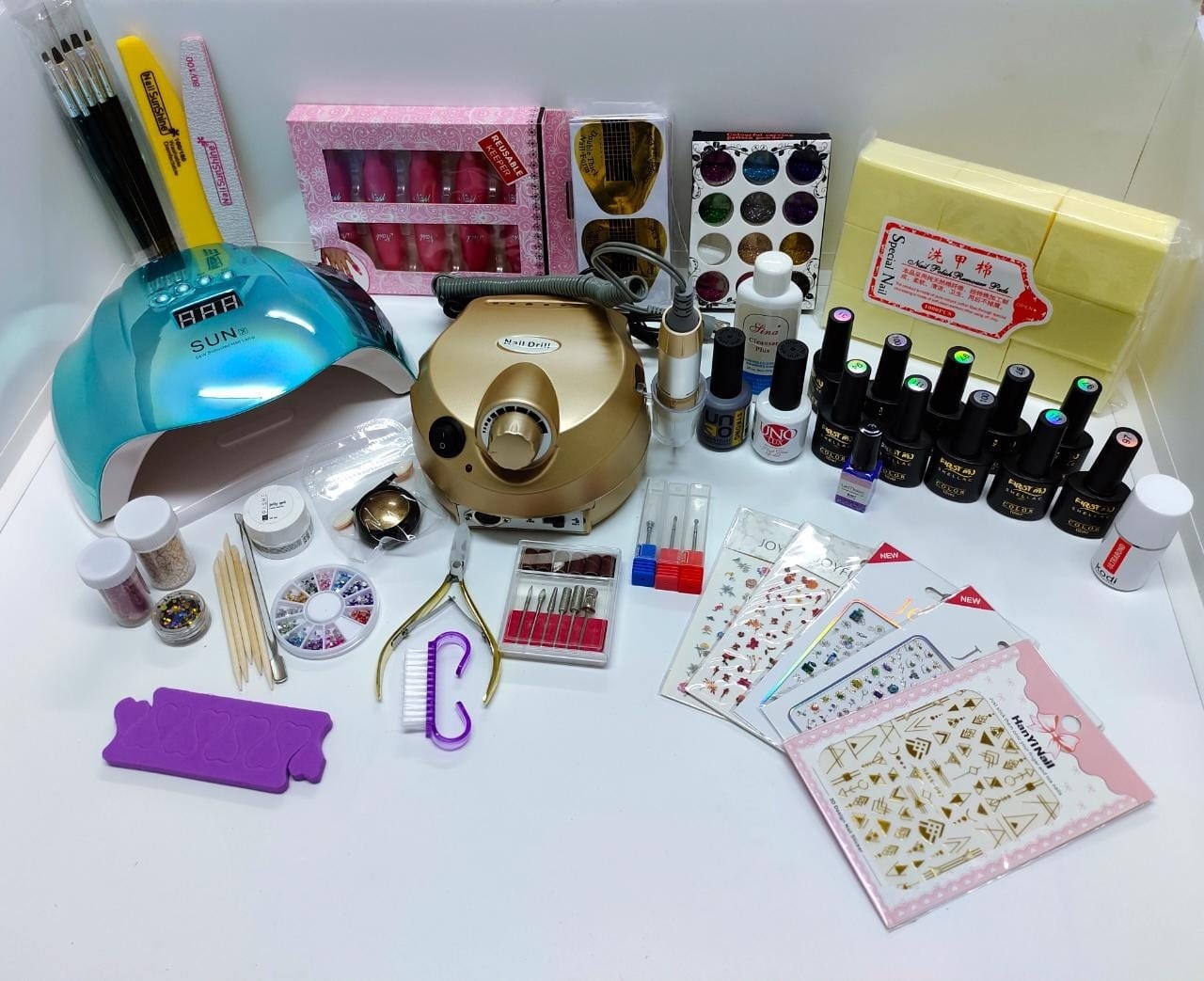NailSet набор для маникюра 42 предмета