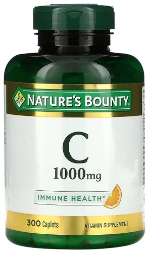 Nature's Bounty Vitamin C, 1,000 mg 300 капсул