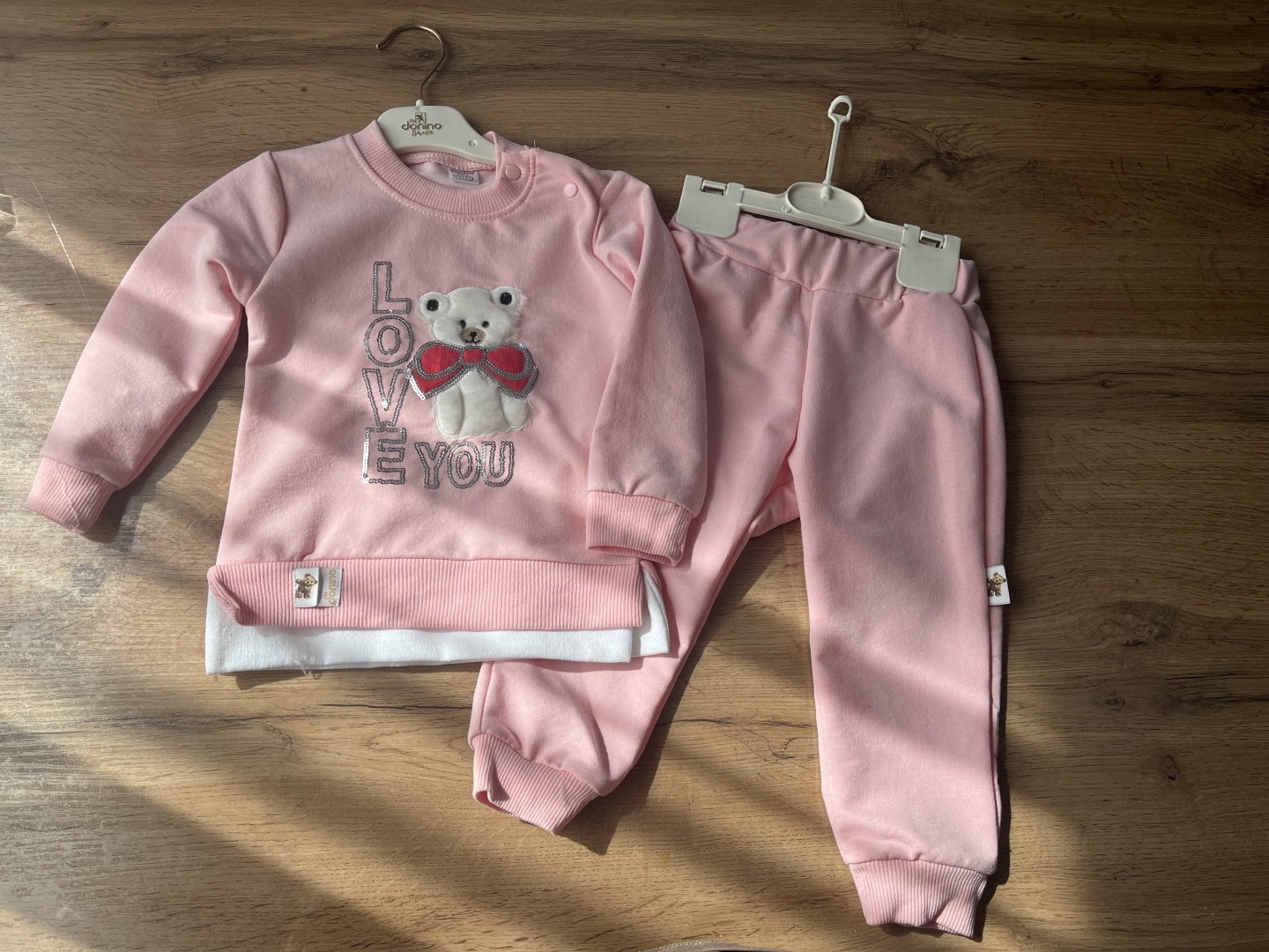 Комплект Donino Baby розовый
