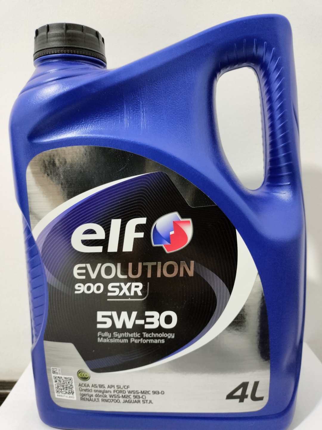 Купить Моторное масло синтетическое ELF EVOLUTION 900 SXR 5W-30 4 л в ...