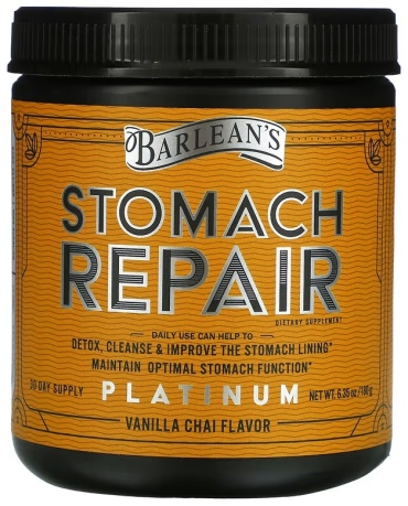 Barlean's Stomach Repair, Vanilla Chai, 180 г