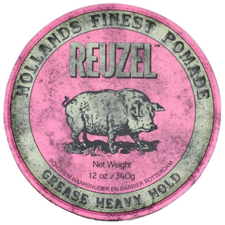 Reuzel Hollands Finest Grease Heavy Hold помада сильная фиксация 340 г