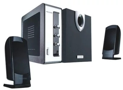 Купить Компьютерные колонки Microlab M-900 серебристый-черный в Алматы ...
