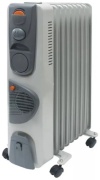 Масляный радиатор NIKURA HY-C3F-9 белый, серый