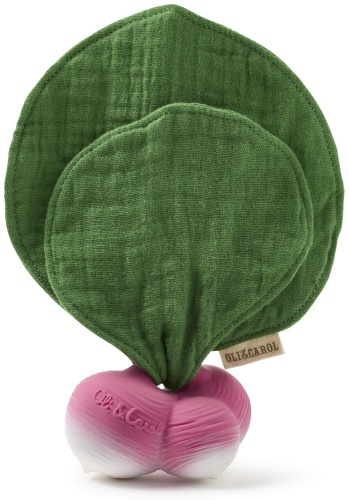 OLI&CAROL прорезыватель-комфортер MINI DOUDOU-TEETHER RAMONA THE RADISH