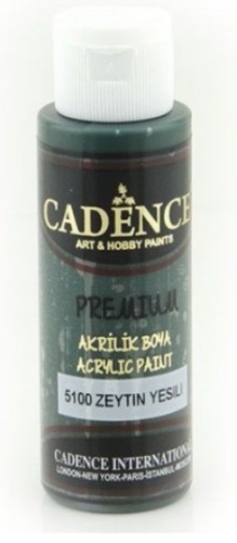 Акриловые CADENCE 122360 цвет Оливковый 1 шт 70 мл