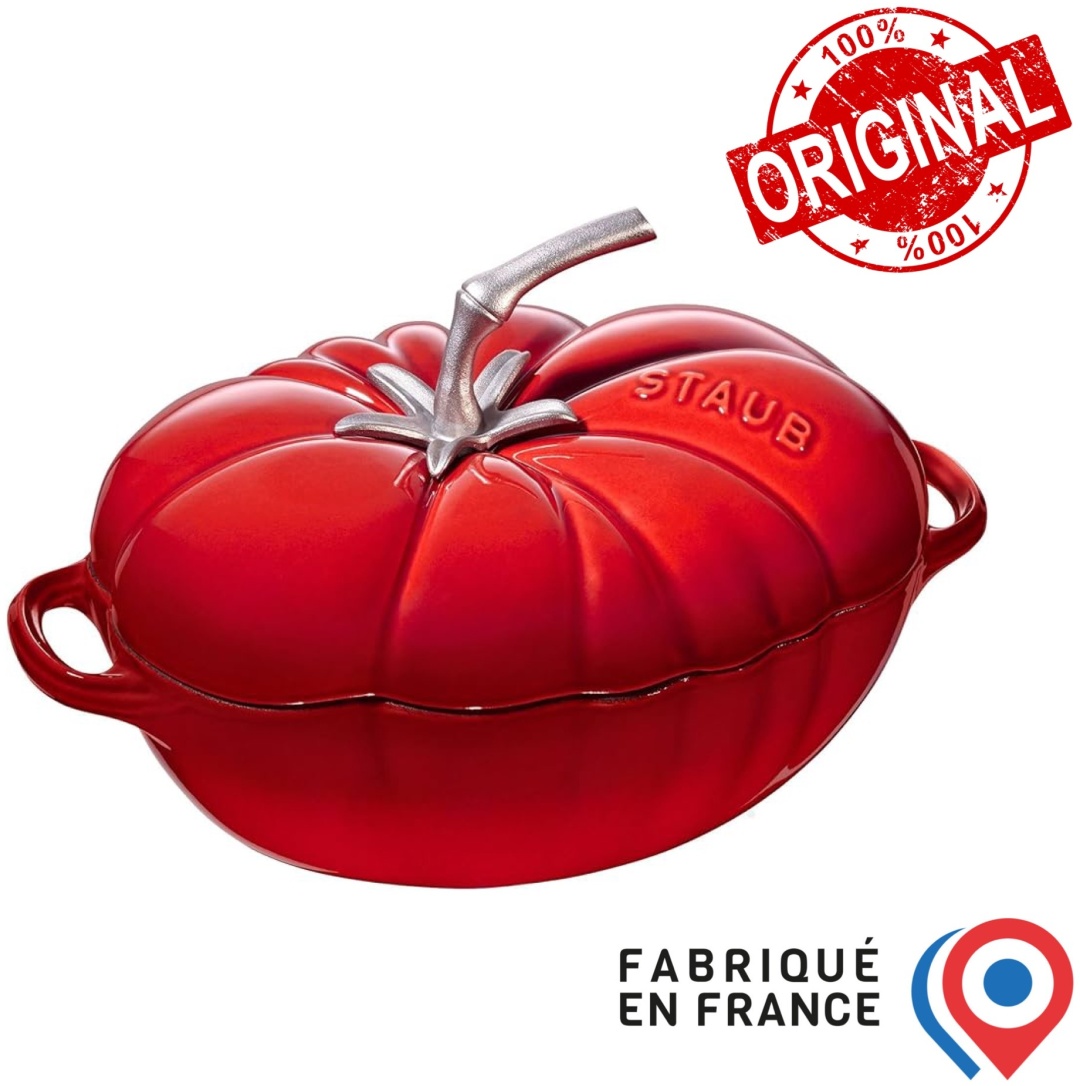 Кастрюля 2.9 л, Staub France Tomato чугун
