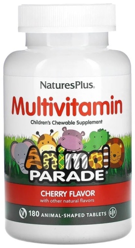 NaturesPlus  Animal Parade Cherry вишня  таблетки 180 шт