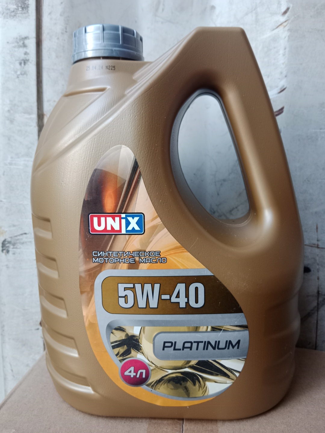 Моторное масло Синтетическое UNIX PLATINUM 5W-40 4 л
