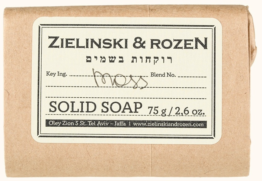 Кусковое мыло туалетное Zielinski & Rozen Moss 75 г