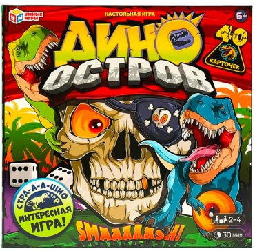 Настольная игра Умные игры Дино остров