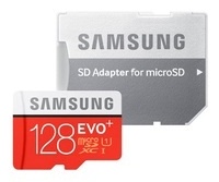 Карта памяти Samsung Evo Plus Class 10 UHS-I U1 128Gb