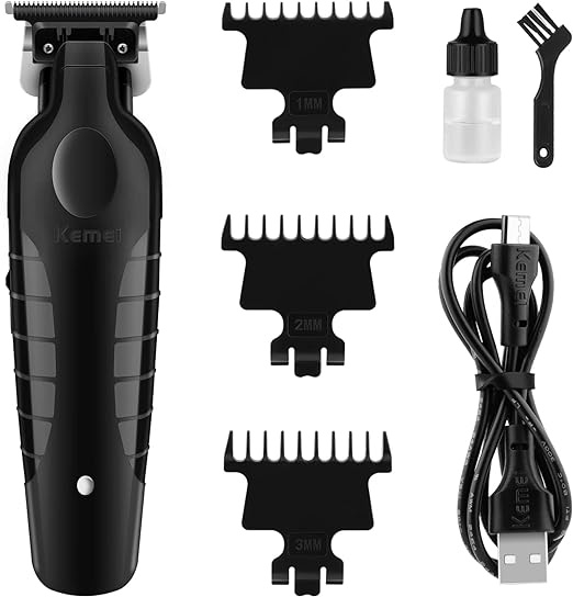 Kemei машинка для стрижки km-2299 черный