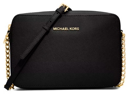 Сумка кросс-боди Michael Kors натуральная кожа черный