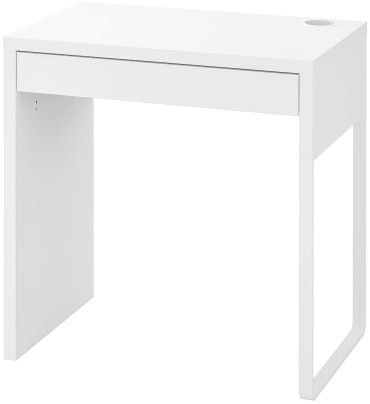 Стол письменный IKEA Микке, 73х50x75 см, белый