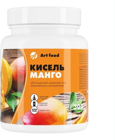 АртЛайф диетическое лечебное питание Кисель Манго с пищевыми волокнами