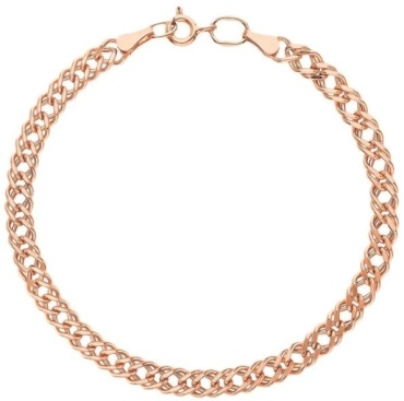 Raia Gold 0721 длина 19 см, вес 3.32 г золото, плетение двойной ромб
