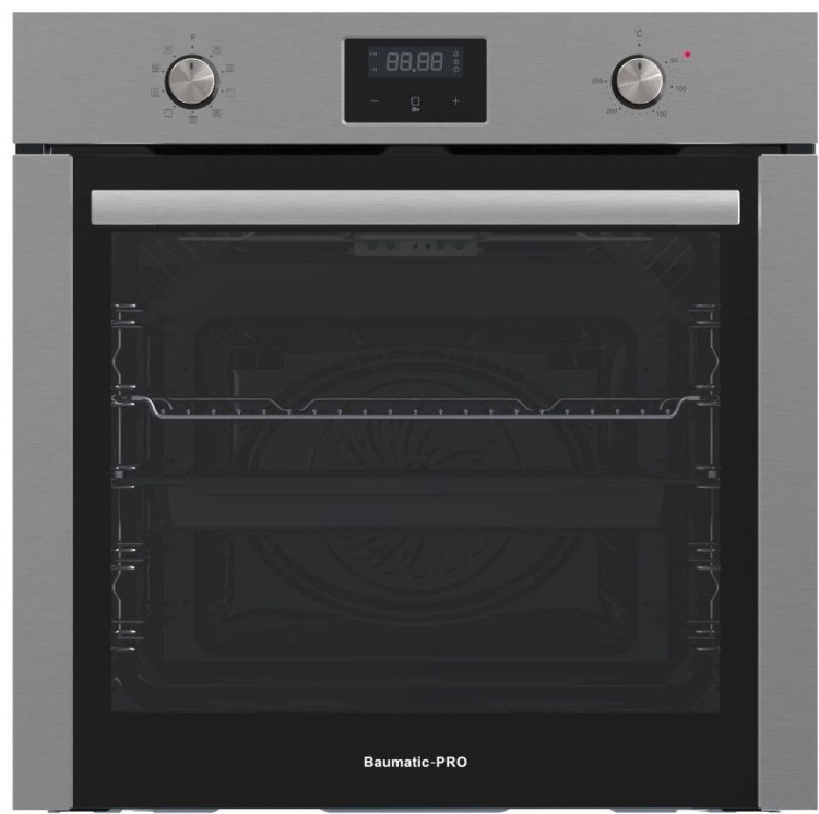 Духовой шкаф Baumatic-PRO 7ED09_C8D7 серебристый