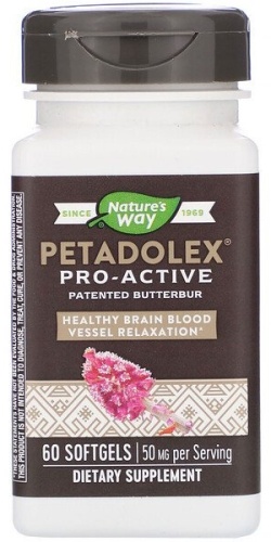 Nature's Way БАД PETADOLEX Pro-Active 50 мг 60 капсул