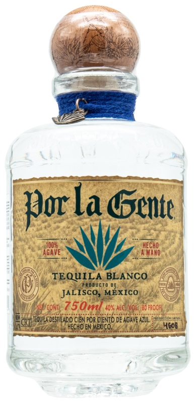 Текила Por la Gente blanco 40% 0.75 л