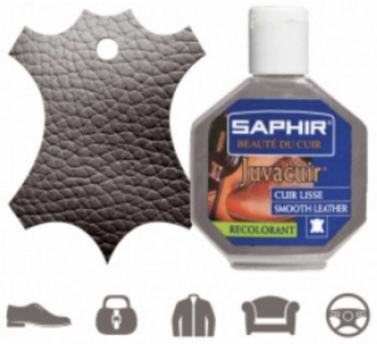 Saphir крем серый, Juvacuir Grey
