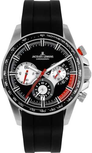 Кварцевые JACQUES LEMANS 1-2127A сталь