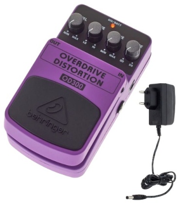 Педаль BEHRINGER OD300 Bundle фиолетовый