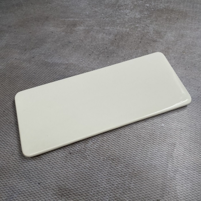 Сервировочная тарелка Yiwumart 22.5x28 см, 1 шт, фарфор