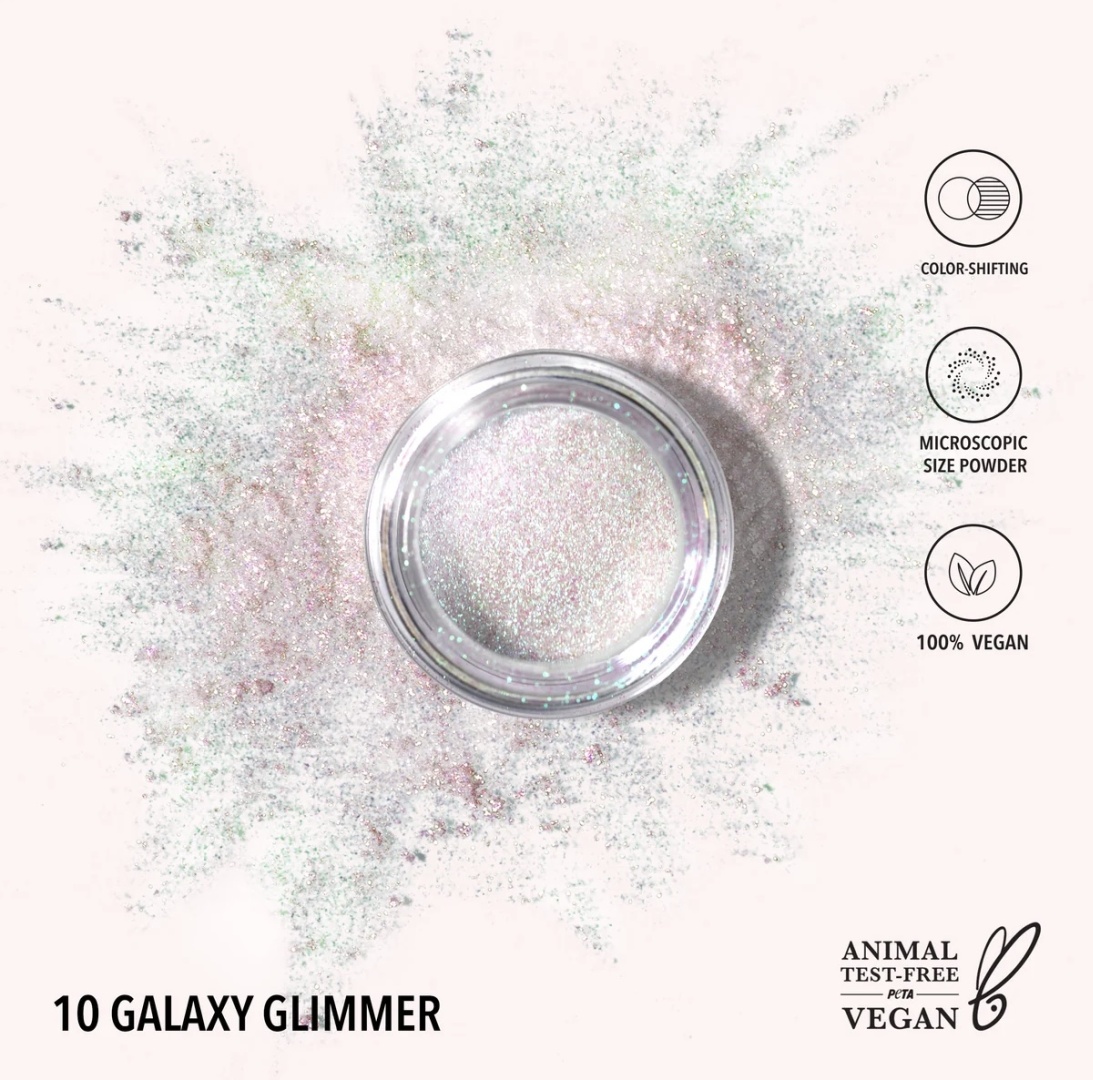 MOIRA тени рассыпчатые Starstruck Chrome Loose Powder 010 Galaxy Glimmer