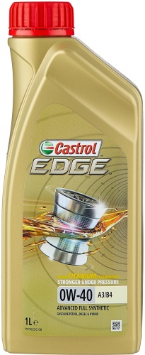 Синтетическое Castrol EDGE 0W-40 1 л