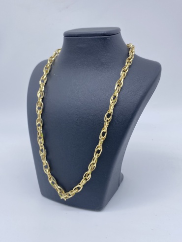 Gulzada Gold 390423 длина 55 см, вес 8.75 г золото, плетение отсутствует
