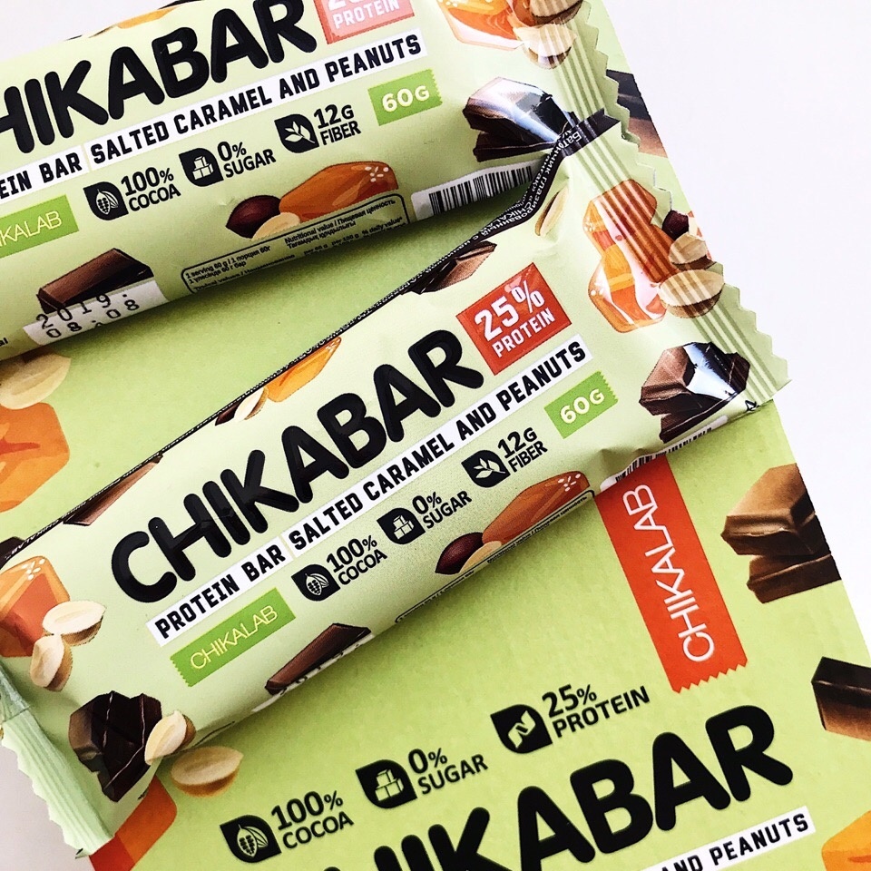 Купить CHIKALAB батончик протеиновый со вкусом арахис 60 г в кредит в ...