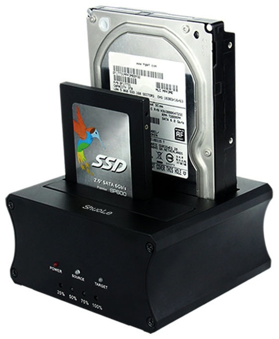 Док-станция ShuoLe SL-D2U3X черный