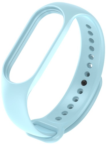 Ремешок MindStore для Xiaomi Mi Band 3, Mi Band 4 светло-голубой