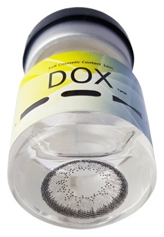 Контактные линзы DOX JS22 Gray -1 кривизна 8.6 на год 2 шт