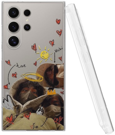 Чехол Mcover для Samsung Galaxy S24 Ultra рисунок